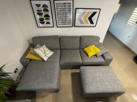 IKEA Kivik kavč s taburejem