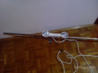 Inox nosilec z lučmi