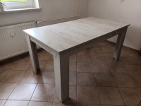 Kuhinjska miza - beli hrast