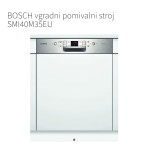 Pomivalni stroj Bosch