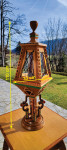 Dekorativna svetilka iz macesnovega lesa
