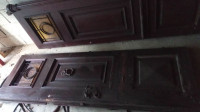 starinska dvokrilna vrata brez podboja dimenzije cca 130x205cm