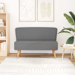 vidaXL Kavč iz blaga 117x55,5x77 cm svetlo siv