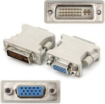 Adapter DVI analogni na VGA M/F - ( DVI-I 24+5pin na VGA pretvornik