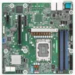 ASRock matična plošča EC262D4U micro-ATX podnožje 1700 DDR5 enojna