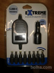 polnilec avto 12v napajalnik avto adapter extreme