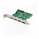 Inateck KTU3FR-4P PCIe kartica s 4 vrati USB 3.2 Gen 1 in priključkom