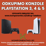 Odkup Playstation 3, Playstation 4 in Playstation 5 | Odkupimo Playsta