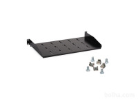 Signal Polica Rack 19" 1U 250-270mm vijaki M6