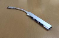 USB-C HUB, razdelilnik na 4 USB