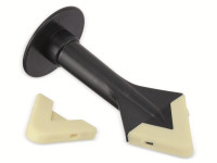 2 v 1 Pokrovček za nanašanje in glajenje silikonskih mas