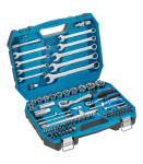 HOEGERT HT1R425 Set orodja z ragljo, 85-delni, CrV jeklo