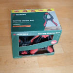 Komplet 8 hitrih vzmetnih sponk