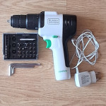 Profesionalni vrtalnik in izvijač Black+Decker/baterijo in polnilcem.