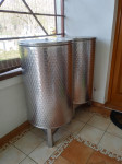 Dve cisterni za vino - INOX - 2 x 300 litrov