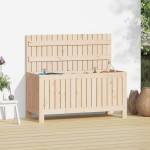 vidaXL Vrtna škatla 108x42,5x54 cm trdna borovina