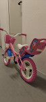 Otroško dekliško kolo Dino Bikes Pujsa Pepa 12col