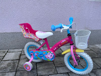 Otroško kolo Pujsa Peppa 12col