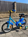 Otroško modro kolo iz Dechatlona 16" col za fante, dečke