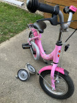 Puky steel dekliško kolo s pomožnimi kolesi