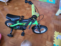 zeleno otroško kolo LUMPI BX 12" (2-4 leta)