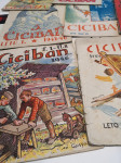 8 X stare revije ciciban 1945 - 1949,otroška revija, Tone Kralj,