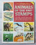 A GOLDEN PLAY BOOK ANIMALS OF THE PAST STAMPS