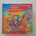 Bagri in traktorji - otroška knjiga