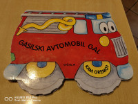 Gasilski avtomobil Gal / kartonka