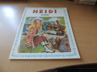 HEIDI POTUJE J. SPYRI ZALOŽBA JUGOREKLAM 1981