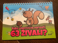 Kako enostavno narisati 63 živali?