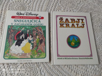 Knjiga Waly Disney Sneguljčica v začaranem gozdu in Žabji kralj