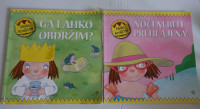 Knjigi MALA KRALJIČNA-Ga lahko obdržim? in Nočem biti prehlajena !