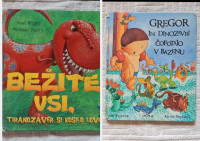 { Leposlovje - otroško - mladinsko } ○komplet dinozavri