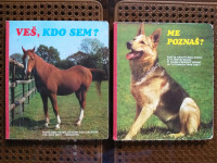OTROŠKA KARTONKA: 2kos, DOMAČE ŽIVALI