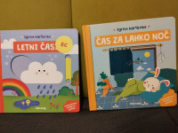 Otroška kartonka s premičnimi vstavki in zavihki