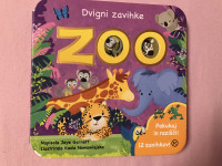 Otroška knjiga - kartonka ZOO dvigni zavihke