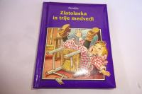 Otroška knjigica Zlatolaska in trije medvedki, mini,