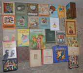 Otroške slikanice, knjige, note, čebelice ...