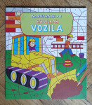 POBARVANKA, BARVANJE PO ŠTEVILKAH - VOZILA,