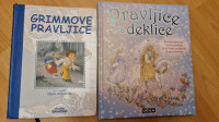 Prodam zbirke pravljic: Grimove pravljice, Pravljice za deklice
