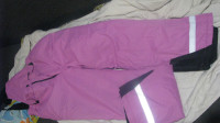 Dekliške smučarske hlače-roza, nepremočljive, vel 146-152