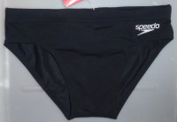 NOVE črne otroške ali moške kopalke Speedo S, z etiketo