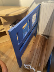 Ikea Kritter postelja z varovalom in dnom