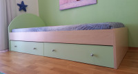 Otroška - mladinska postelja 90x190 cm; ena ali dve postelji