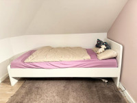 Otroška postelja z lestvijo in vzmetnico + Prevoz