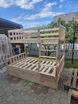 Pograd zgoraj 90 spodaj 120 x 200 + predal