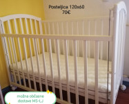 Posteljica 120x60