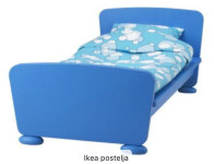 Prodam otroško posteljo Ikea MAMUT 160cm x 70 cm