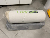 Prodam prenosljivo posteljico FreeON + mehka podloga